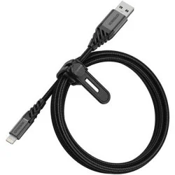 Otterbox Premium Usb-A To Lightning Charging Cable, 1 Meter - Black